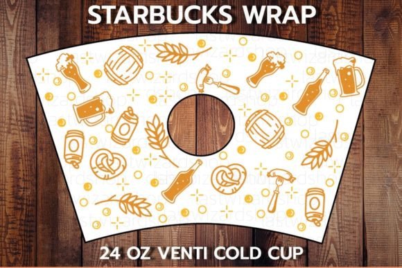 Beer Lover 24oz Cold Cup SVG