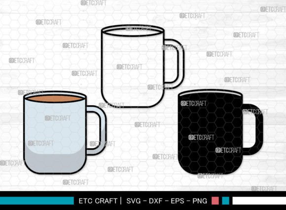 Coffee Cup Icons Color, Coffee Cup SVG