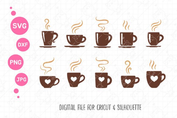 Coffee Cup SVG Hot Coffee Png