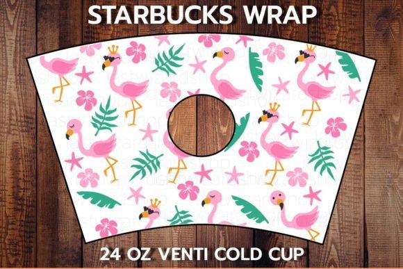 Flamingo 24oz Cup SVG