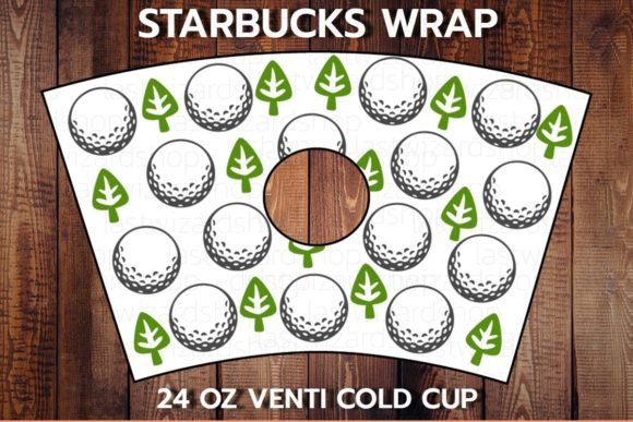 Golf Sport 24oz Cold Cup SVG