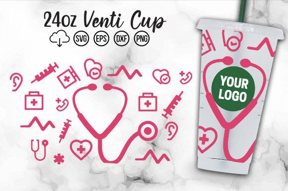 Nurse Cold Cup SVG