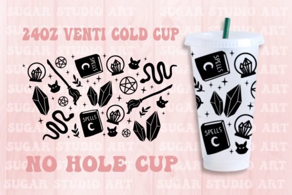 Witch No Hole Cup SVG: A Halloween Design That Works—If You Use It Right